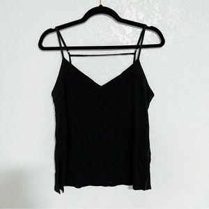 CUYANA / pima cotton modal black soft cami size XS